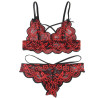 Subblime - Set Ensemble Deux Pièces Top Et Culotte En Dentelle L/Xl